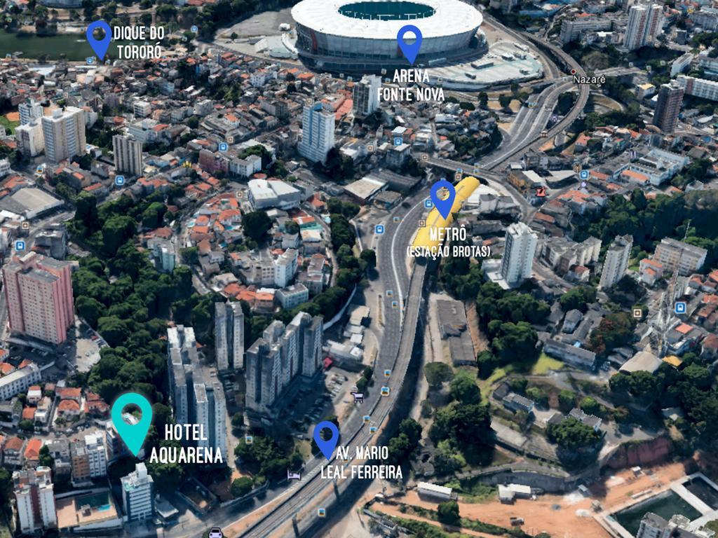 Aquarena Hotel Salvador Exteriör bild